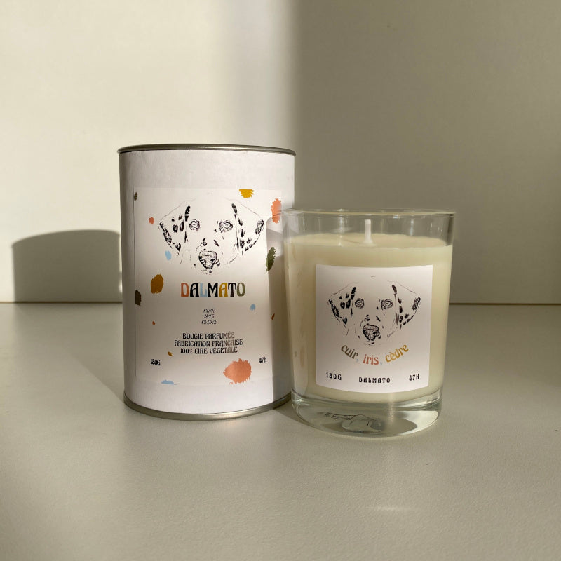 BOUGIE PARFUMÉE DALMATO colors