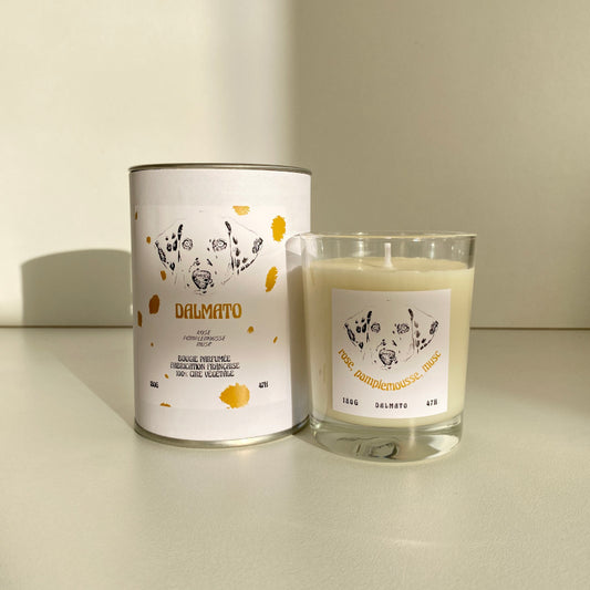 BOUGIE PARFUMÉE DALMATO gold